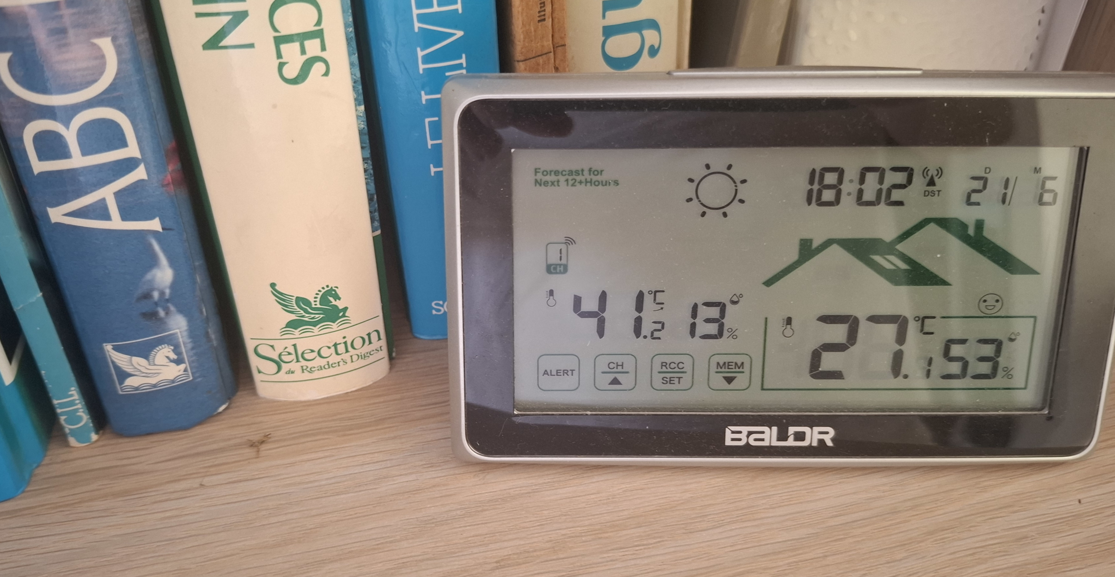 temperature chaude